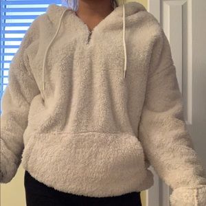 Fuzzy hoodie